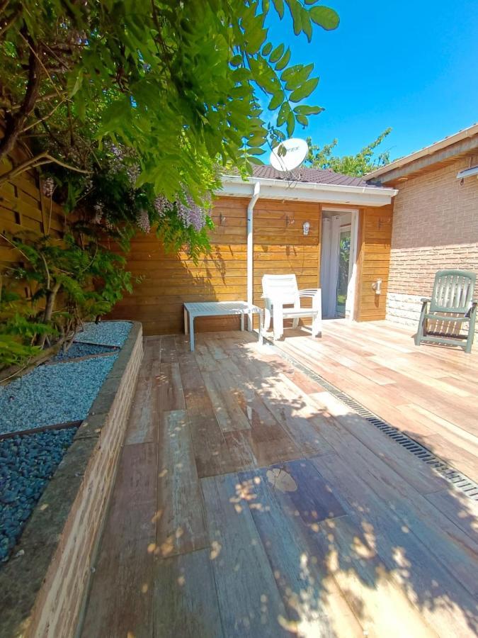 Studio Mer & Aa-Terrasse-Jardin-Wifi-Parking-Classe 3 Etoiles Grand-Fort-Philippe Luaran gambar